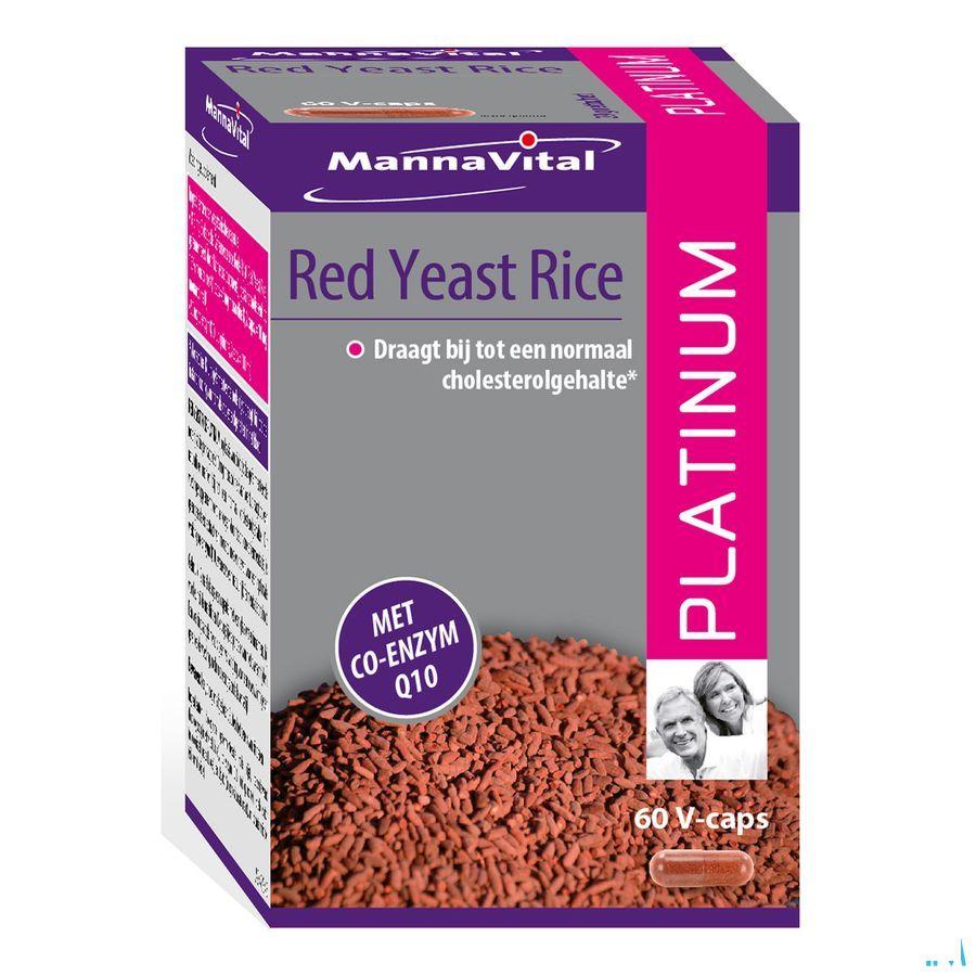 Mannavital Rode Rijst Gefermenteerd + co Enzyme Q10