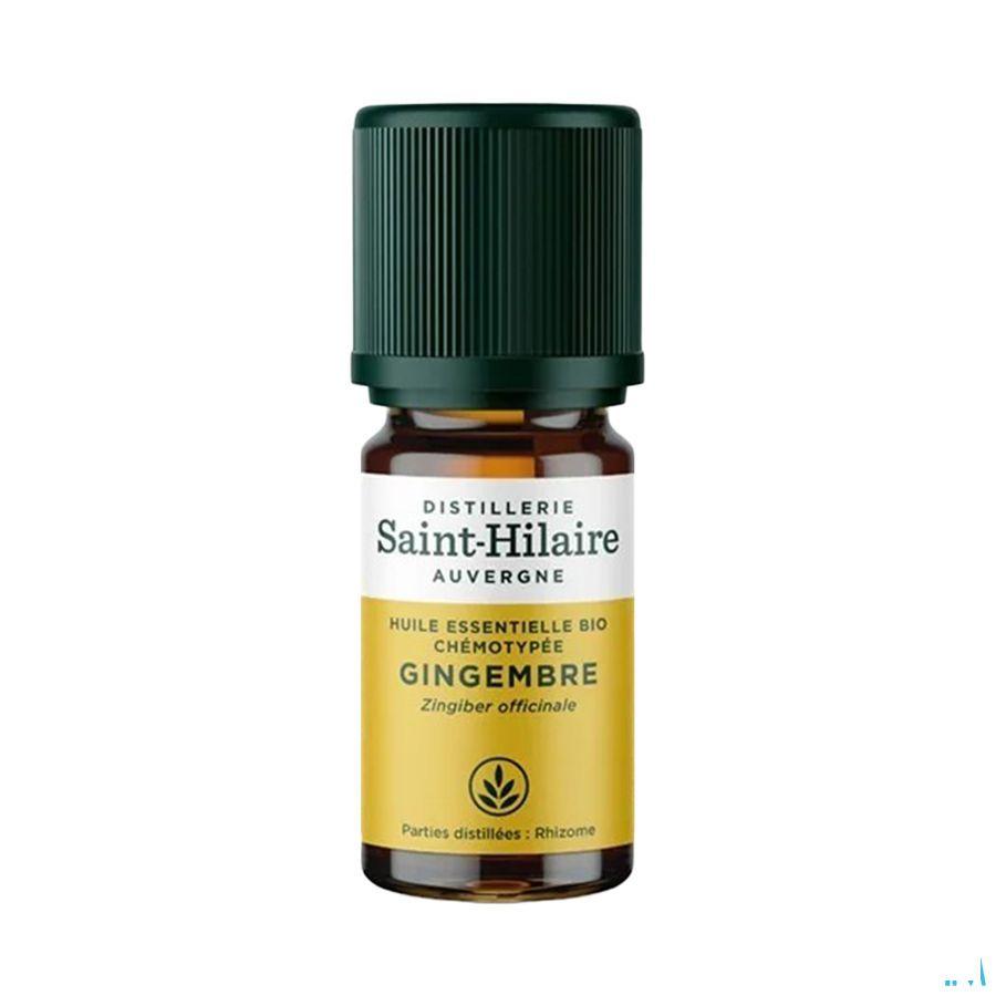 Gingembre Rhizome Bio Huile Essentielle 5 ml  -  Bioholistic Diffusion