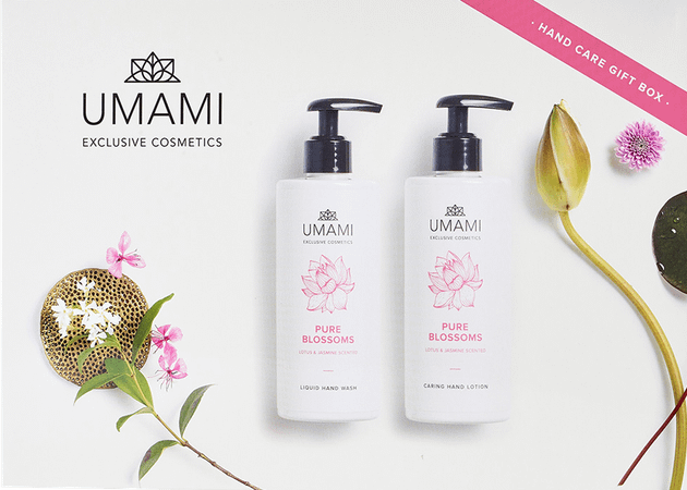 Umami Pure Blossoms Lotus & Jasmin Coffr.Mains 600 ml