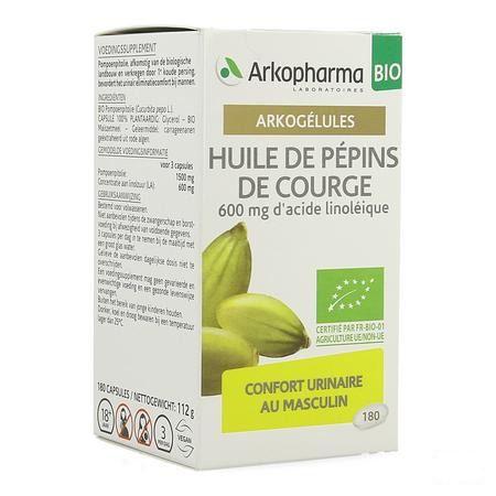 Arkocaps Pompoenpitolie Bio 180 Capsule  -  Arkopharma