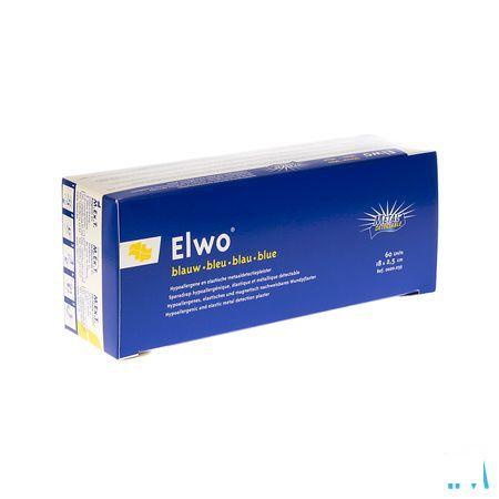 Elwo Pleister Elast Blauw 2,5cmx18cm 60 0020035