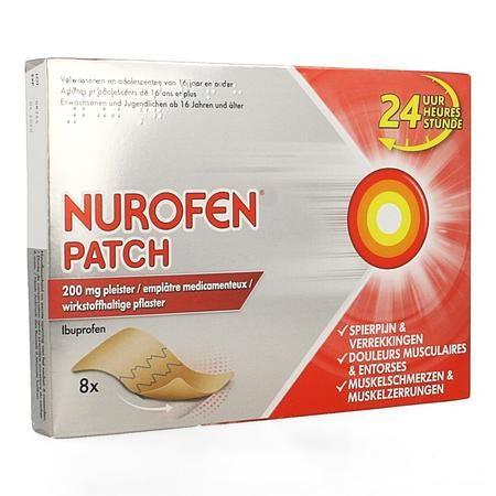 Nurofen Patch 200 mg Pleister 8