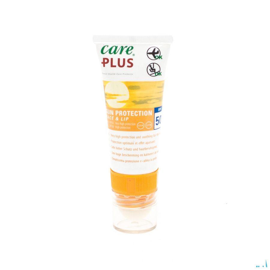Care Plus Protect. Solution Visage&levres Spf50 + 20 ml 