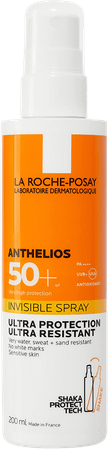 Anthelios Spray Invisible Ip50+ Parfum 200 ml  -  La Roche-Posay