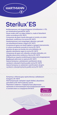 Sterilux Es 5x5cm 8l.st. 25x2 P/s  -  Hartmann