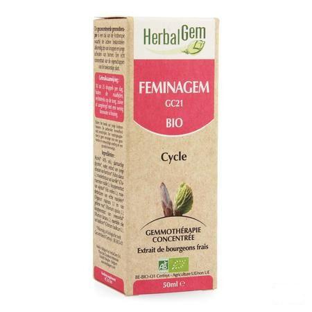 Herbalgem Feminagem Complexe Cycle Bio 50 ml  -  Herbalgem