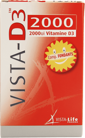 Vista D3 2000 Smelttabletten 60 
