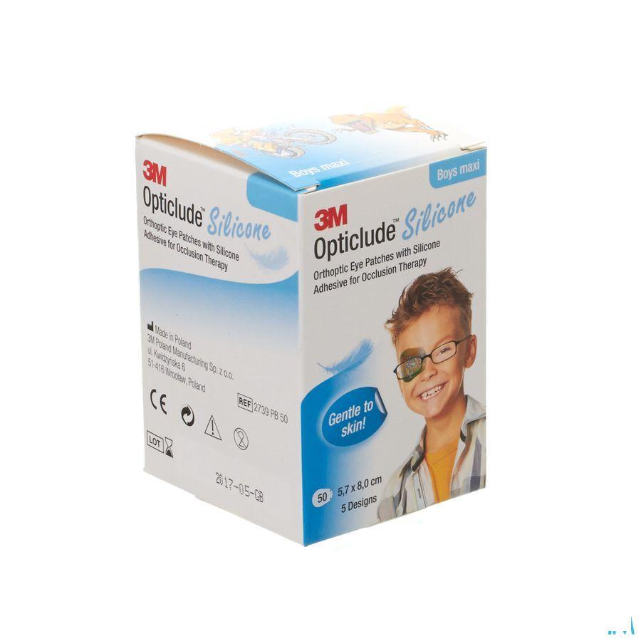 Opticlude 3m Silicone Eye Patch Boy Maxi 50  -  3M