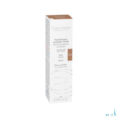 Avene Couvrance Fdt Correct. Fluide 5 Dore 30 ml  -  Avene