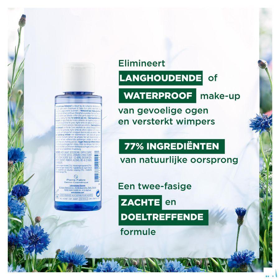 Klorane Bleuet Demaquillant Waterproof Flacon 100 ml