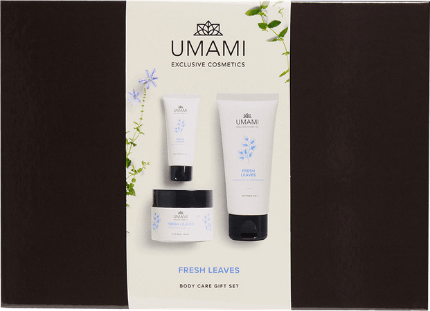 Umami Fresh Leaves Giftset Body 200 ml