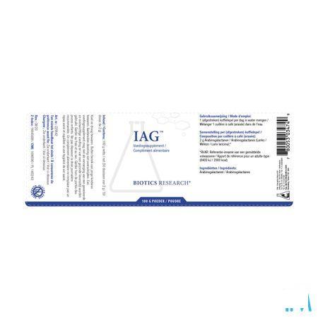 Biotics IAG (Immuno Arabinogalactanen) 100 mg  -  Energetica Natura