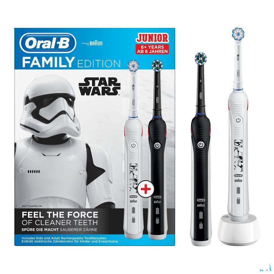 Oral-B Family Pro2 Black + Junior Star Wars
