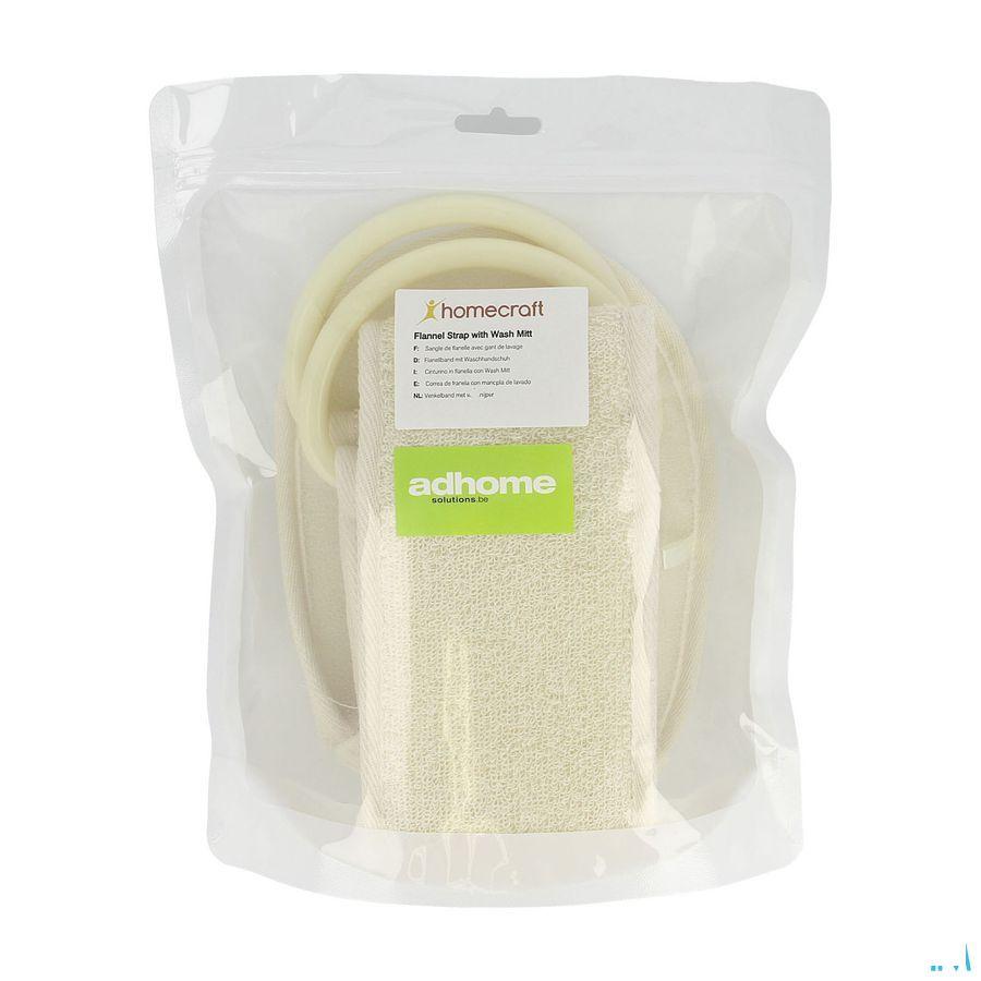 Handdoek Met Handvatten + bijhorend Washandje 