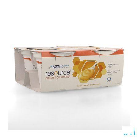 Resource Dessert Gourmand Caramel 4x125 gr  -  Nestle