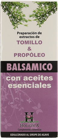Siroop Balsam Tijm & Propolis 150 ml Holistica  -  Bioholistic Diffusion