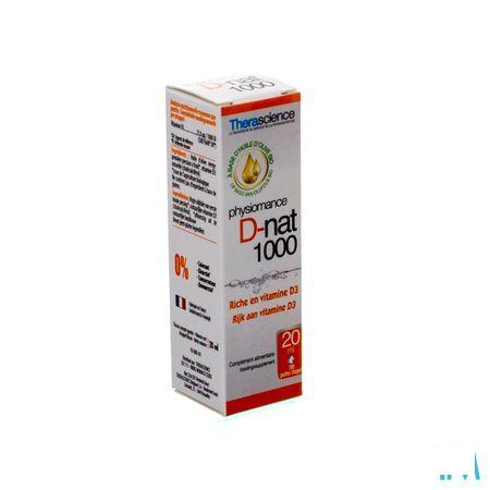 D-Nat 1000 Flacon Druppels 20 Ml Physiomance PHY269  -  Therascience