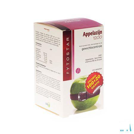 Fytostar Vinaigre 1200 Maxi Comprimes 120  -  Ocebio
