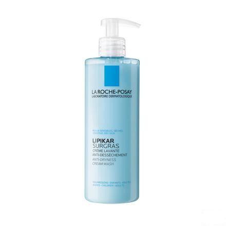 Lipikar Overvet Douche Creme Tegen Uitdrogen400 ml  -  La Roche-Posay