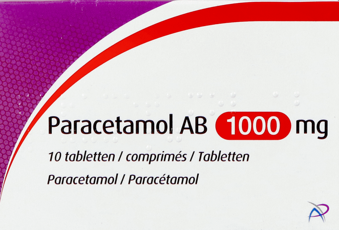 Paracetamol Ab 1000 mg Comp 10