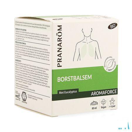 Aromaforce Bio Borstbalsem Tube 80 ml  -  Pranarom