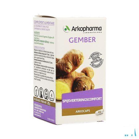 Arkocaps Gember Plantaardig 45  -  Arkopharma