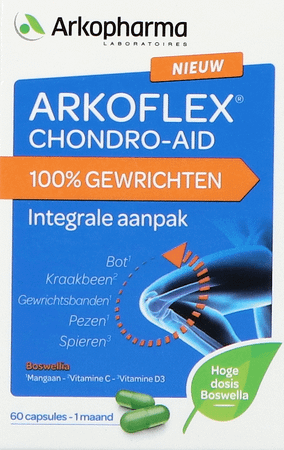 Arkoflex Chondro-Aid 100% Articulations Caps 60  -  Arkopharma