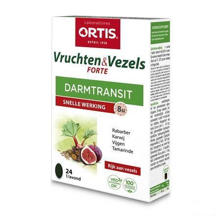 Ortis Vruchten & Vezels Forte Tabletten 24  -  Ortis