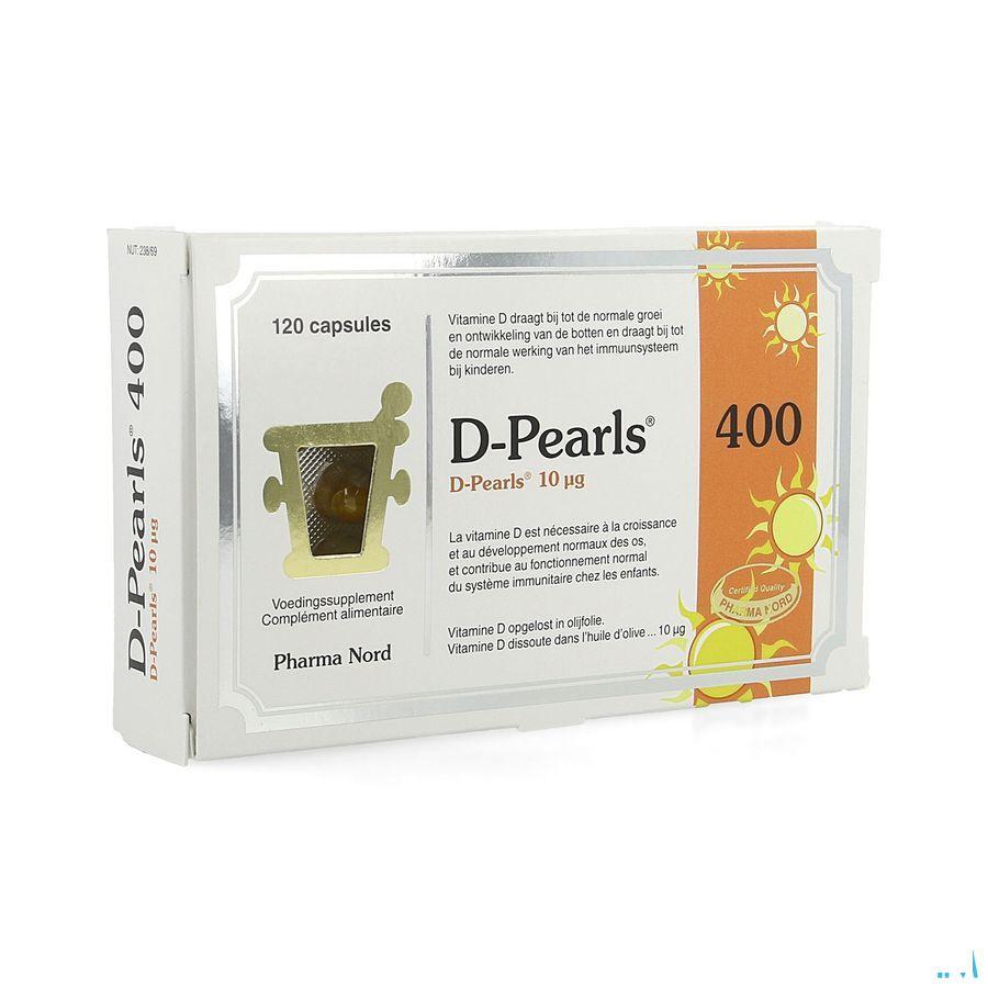 D-pearls 400 Capsule 120  -  Pharma Nord