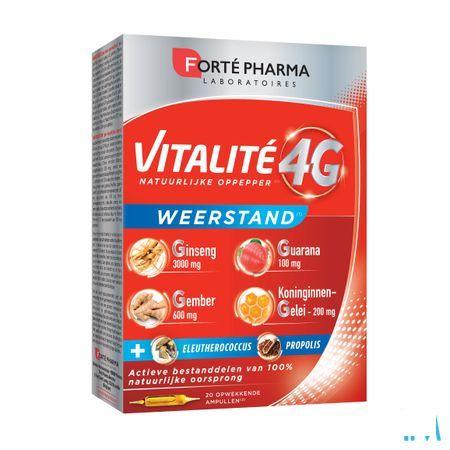 Vitalite 4g Weerstand Ampullen 20x10 ml  -  Forte Pharma