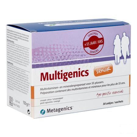 Multigenics Senior Poeder Zakje 30 7287  -  Metagenics