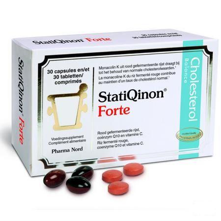 Statiqinon Forte Capsule 30 + Tabletten 30  -  Pharma Nord