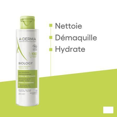 Aderma Biology Micellaire Water Dermatolog. 200 ml  -  Aderma