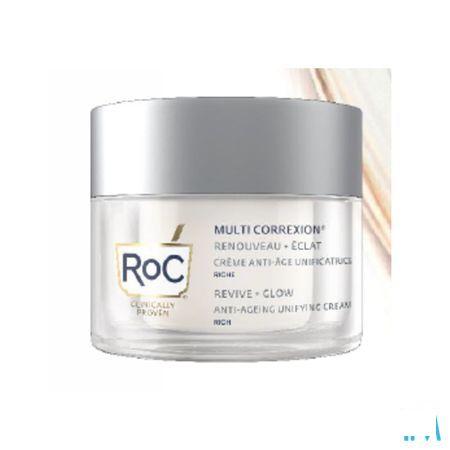 Roc Multi Correx.Revive+Glow A/Age Cr Rich Pot50 ml