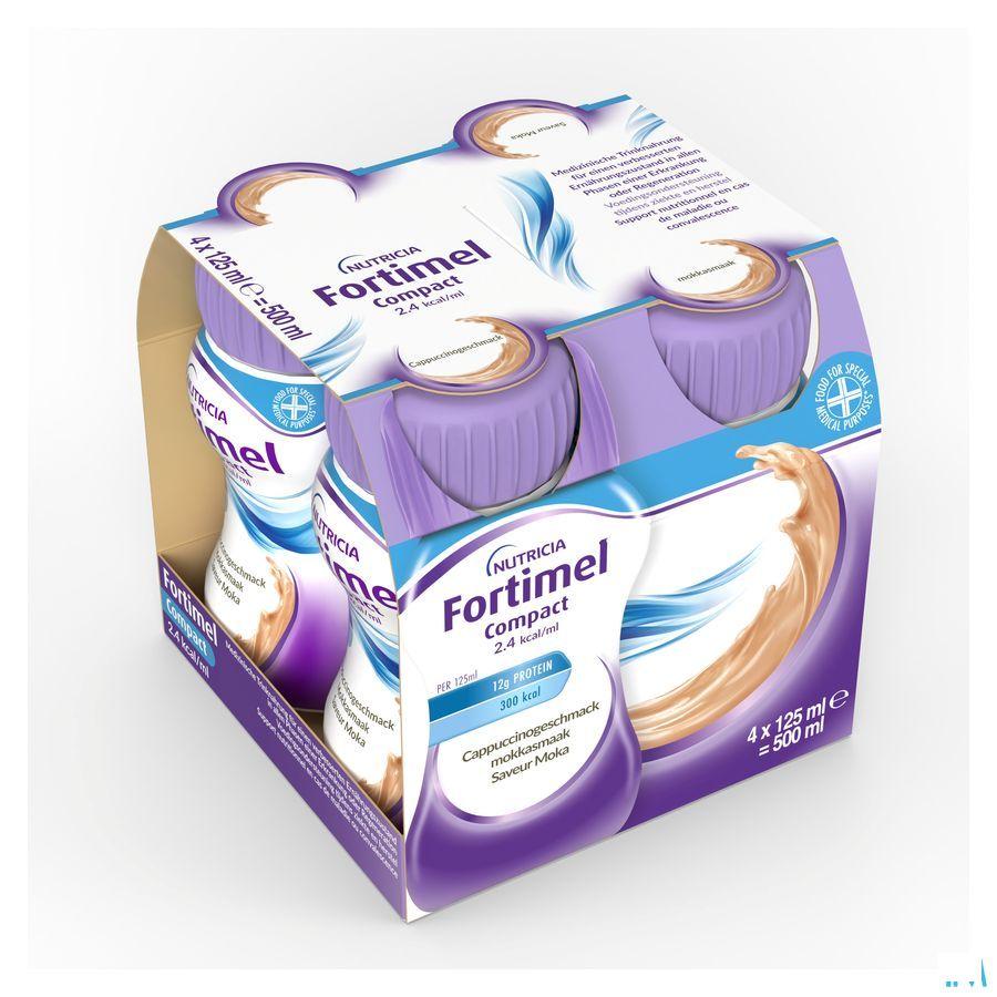 Fortimel Compact 2.4Kcal Chocolade 4 x 125 ml