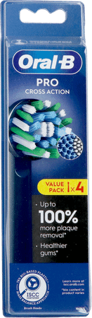 Oral-B Refill Crossaion Black Xf 4