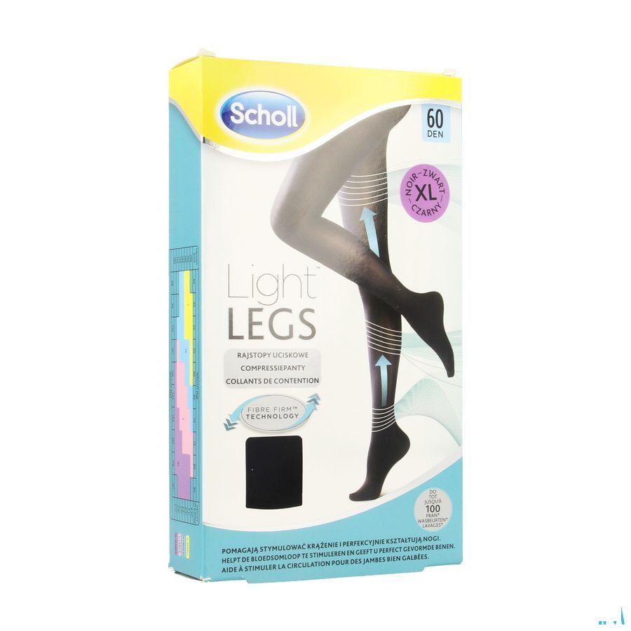 Scholl Light Legs 60d Extra Large Black