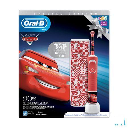 Oral-B D100 Cars + Travelcase Gratis