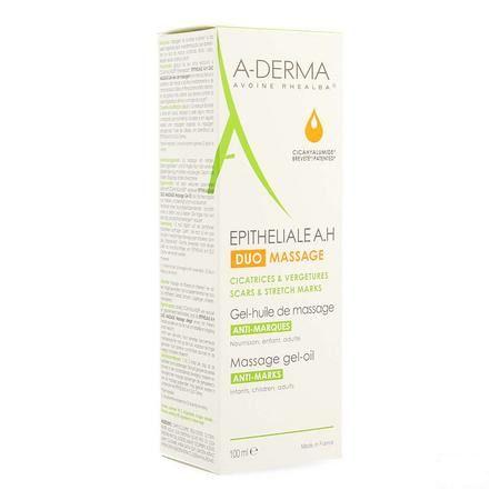 Aderma Epitheliale Ah Duo Gel Olie Massage 100 ml  -  Aderma
