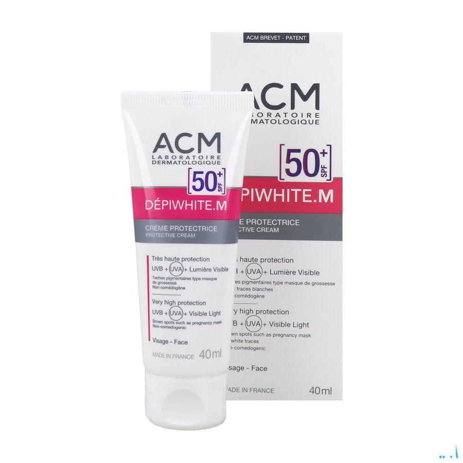 Depiwhite M Ecran Zon Creme Pompfl 50 ml