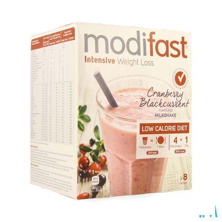 Modifast Intensive Milkshake Cranberry 440 gr  -  Nutrition & Sante