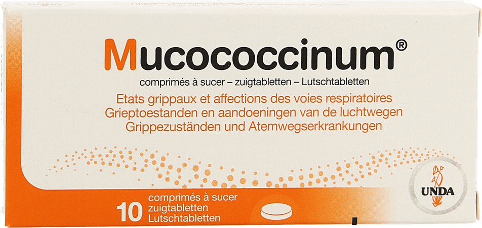 Mucococcinum Tabletten 200 Blister 10  -  Unda - Boiron