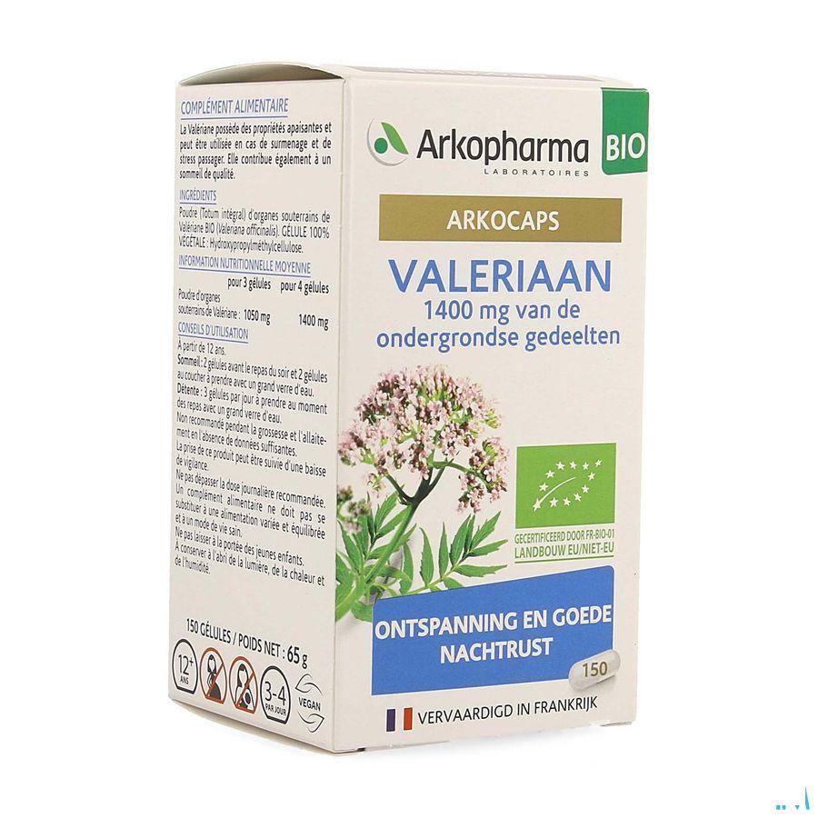 Arkocaps Valeriaan Bio Caps 150 Nf  -  Arkopharma