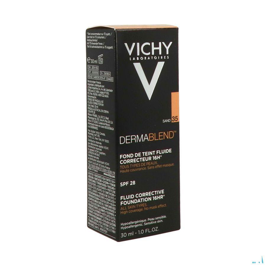 Vichy Fdt Dermablend Fluide 35 Sand 30 ml