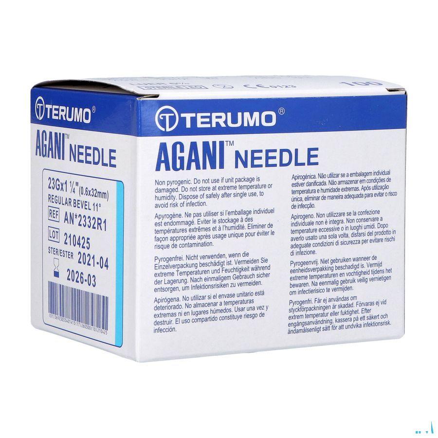 Terumo Aiguille Agani 23G 1 1/4 Rb Bleu 100  -  Terumo Europe