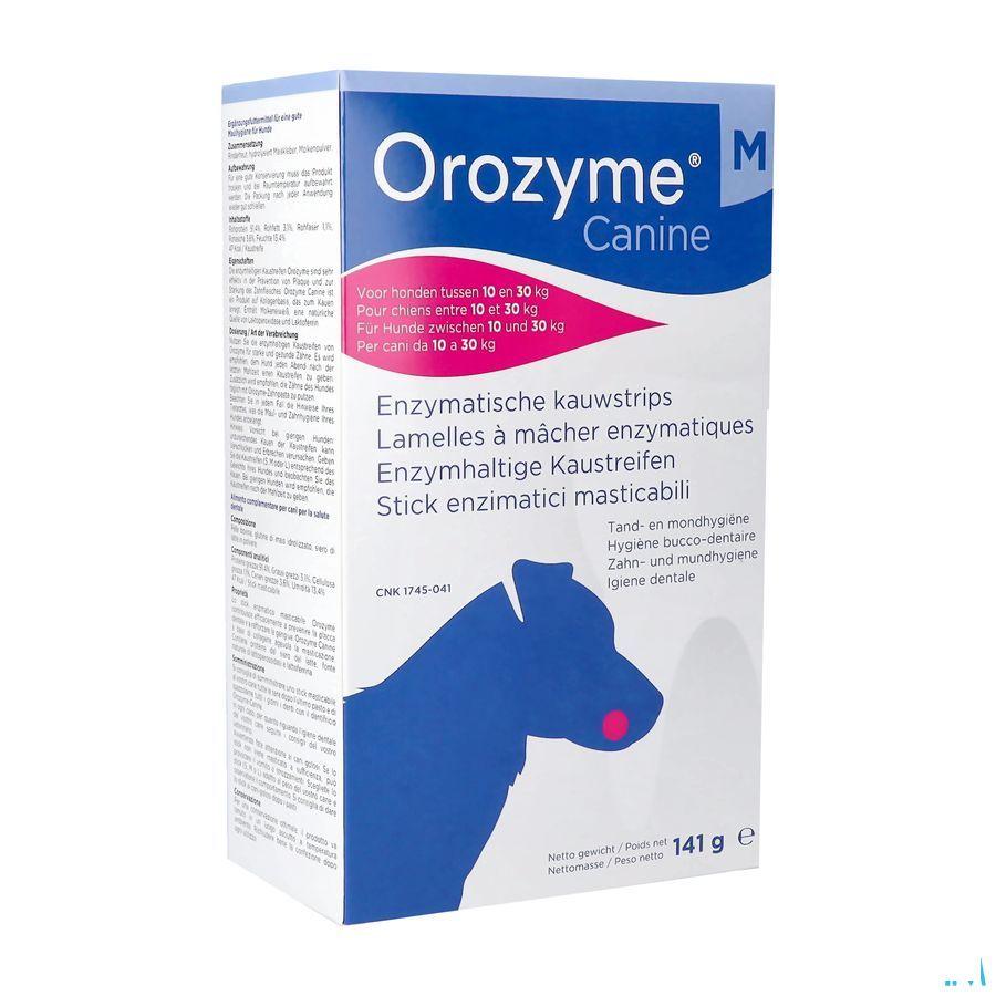 Orozyme Canine M Lamelle Enzym.chien 10-30Kg 141 gr  -  Ecuphar