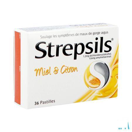 Strepsils Miel Citron Pastille 36