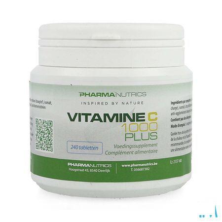 Vitamine C 1000 Bioflavonoid Tabl240 Pharmanutrics  -  Pharmanutrics