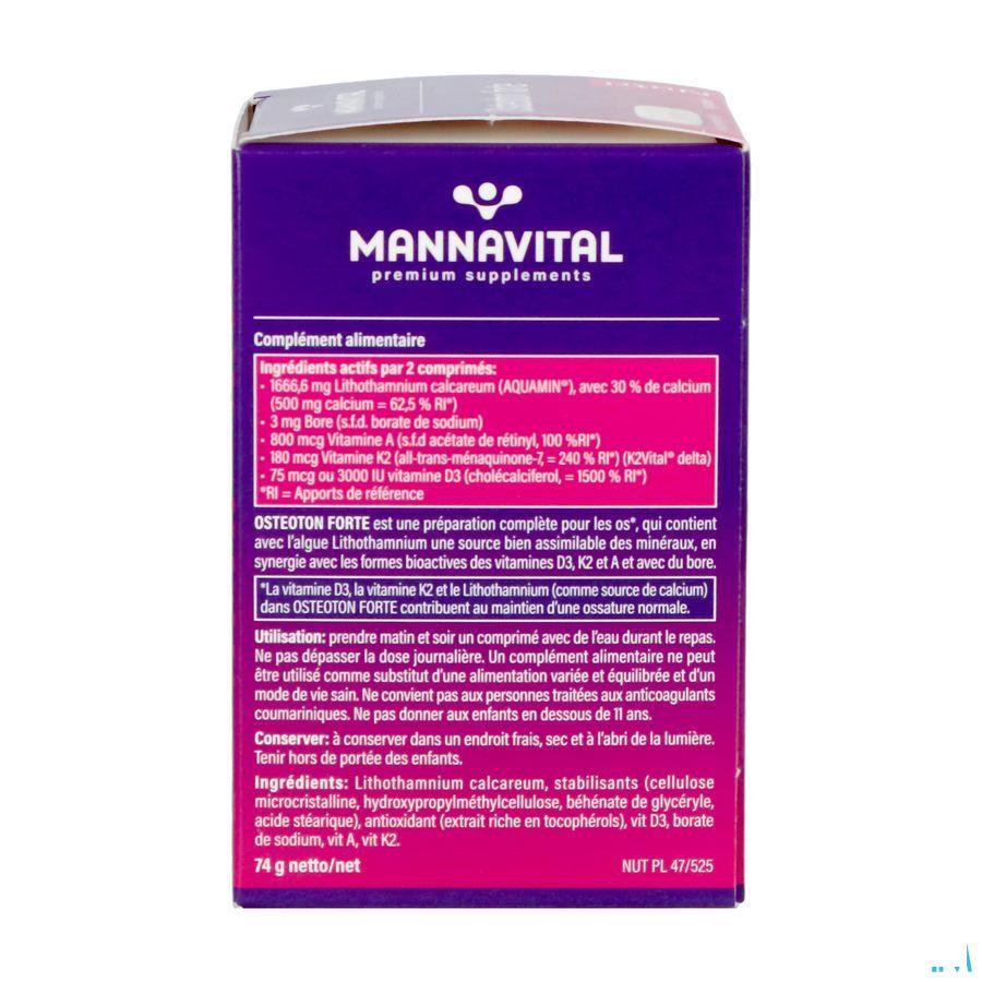 Mannavital Osteoton Forte Comprimes 60