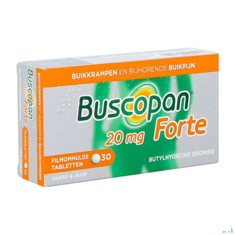 Buscopan Forte 20 mg Comprimes Pellicules 30